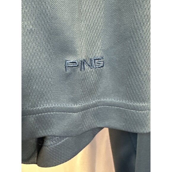 Ping Collection Mens Polo Shirt Performance Dynamics L Blue - Picture 4 of 6